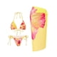 thumbnail image 1 of Trajes de Baño de Mujer con Pantalones Cortos Dos Piezas Impreso Conjunto Largo Torso Tanque Desmontable Sostén Acolchado para la Fiesta de la Piscina de la Playa, 1 of 6