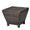 Brown | A, variant on Tcbosik Outdoor Wicker Storage Side Table, Rattan End Table, Container for Furniture Covers, Toys, and Gardening Tools, Black