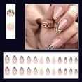 thumbnail image 2 of 100 uds./ Gel blando transparente para uñas de bailarina, tallas S/M/L, uñas postizas almendradas, 30 ml, 2 of 7
