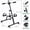 Classic Model, variant on Pedal Exerciser Bike Hand Arm Leg and Knee Peddler Adjustable Fitness Equipment for Seniors, Elderly Home Pedal Exercise Bike for Total Body, with Gift Box