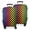 Rainbow Checkered Pattern, variant on Beige and White Checkerboard Pattern Luggage Cover Fashion Suitcase Cover Baggage Covers Fit 25-28 Inch Luggage (Go Travel)