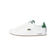 thumbnail image 2 of Lacoste Graduate Pro 123 2 SMA Leather Trainers, White, 2 of 9