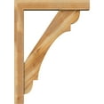 thumbnail image 3 of Ekena Millwork 6"W x 32"D x 44"H Olympic Block Rough Sawn Bracket w/ Offset Brace, Western Red Cedar, 3 of 25