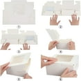 thumbnail image 5 of RICHTOP 40 Pcs White Cookie Boxes with Window, 4x4x2.5 inch Bakery Boxes for Cakes, Dessert, 5 of 7