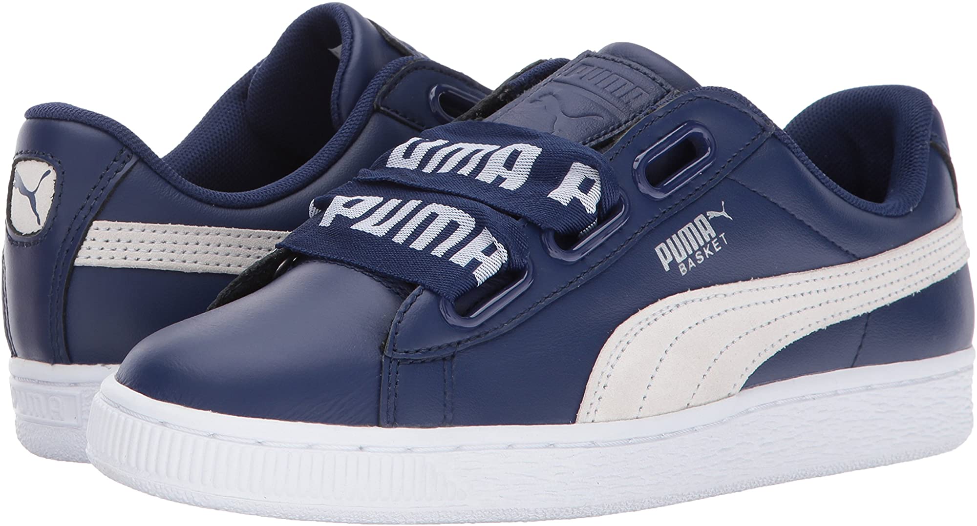 PUMA Women's Basket Heart DE Wn, Blue Depths-Puma White, 8.5 M US | Walmart  Canada