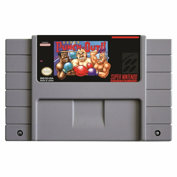 SNES Games Cartridge Super Punch-Out!!
