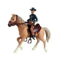 thumbnail image 3 of Estatuilla de caballo marrón Hugo Juego de figuritas de caballos, 3 of 10