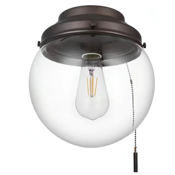 Hampton Bay 1-Light LED Ceiling Fan Light Kit