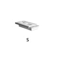 thumbnail image 2 of ABS debajo del cajón del escritorio autoadhesivo sin perforaciones modificado para el hogar, oficina, cocina, nevera, organizador, cuaderno, Almacenamiento y organización del hogar Pequeña Billuyoard HA070019-01, 2 of 6