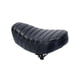 thumbnail image 2 of Cojín para asiento de bicicleta, sillín de látex acolchado suave con resorte, accesorios y suministros Negro, 2 of 9