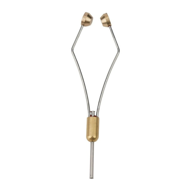 Mosiee 1 Pce Support de Canette pour Pêche à la Mouche Matériau de Canette Évasée en Acier Inoxydable Outils de Nouage