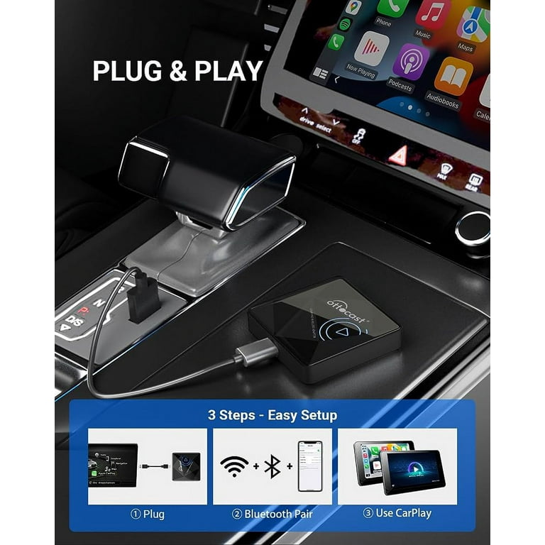 Ottocast bluetooth transmitter on sale for Apple CarPlay