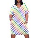 thumbnail image 1 of Vestido de bolsillo suelto con lunares Ropa de mujer Vestido de fiesta mujer elegante lujo, 1 of 6