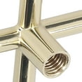 thumbnail image 4 of Cue Spider Head, Sticks Screw-on Cross Rest Holder Head Spider Cue Rests Head  For Billiard Halls For Billiard Tables For Household For Most Pool Sticks High Bridge Head,Short, 4 of 8