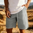 thumbnail image 2 of cfhntfmh Men's Hiking Wide Leg Cargo Shorts Lightweight Outdoor Shorts Quick Dry Golf Casual Fishing Shorts with Pockets, 2 of 7