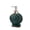 Green, variant on DQQ153 Shell-shaped Ceramic Soap Dispenser Affordable Luxury Bathroom Hotel Shampoo And Body Wash Bottle