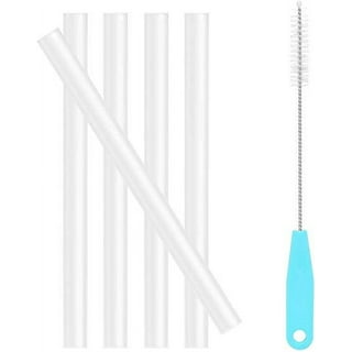 Hebalg 6PCS Replacement Straws for Owala Water Bottle 24 oz 32 oz, Reusable  Plastic Straws with Cleaning Brush for Owala Cup 24oz 32oz Travel Tumbler  Accessories Parts Straws for Sports Bottle(White) 