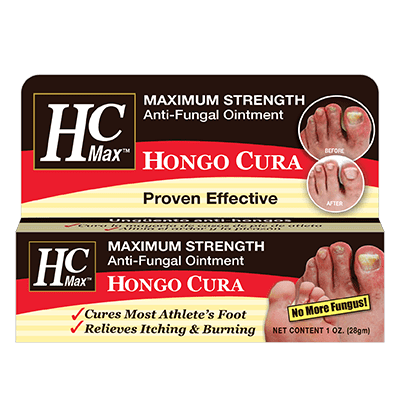 Hongo Cura HC Max Maximum Strength Anti-Fungal Ointment, 1 oz