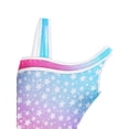 thumbnail image 5 of Girls Glitter Gymnastics Leotard, Ballet Dance Unitard Biketard with Shorts & Hairband Kids Activewear, 5 of 7