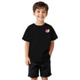thumbnail image 3 of Gzbliryd Easter Crewneck T-Shirt Short Sleeve Tees Easter Gift Shirts for Little Girls Boys Oversized Short Sleeve Graphic Tee Tops (Black,8-9Y), 3 of 3