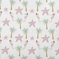 thumbnail image 2 of 20" x 14" Simply Daisy Christmas Beach Pattern Polyester Accent Pillow, Light Pink Qty 1, 2 of 3