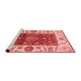 thumbnail image 2 of Ahgly Company Machine Washable Indoor Rectangle Abstract Red Modern Area Rugs, 5' x 7', 2 of 4