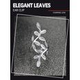 thumbnail image 6 of FaithHeart Leaf Ear Cuff for Women 925 Sterling Silver Cuff Earrings for Non-Pierced Ears Hypoallergenic Lightweight Wraps Earring Jewelry Gift for Girlfriend Christmas 1 Piece, 6 of 10
