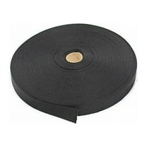 Bulk-Strap Webbing,Nylon,3/4" W,Black N34150BK