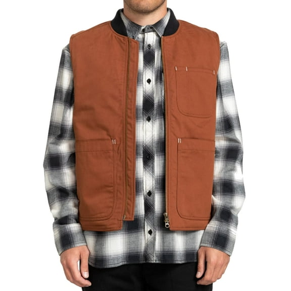 Element Craftman Vest Small - Tortoise Shell