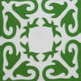 thumbnail image 5 of 20" x 7" x 20" Traditional Green and White Accent Pillow Cover With Poly Insert, 5 of 5