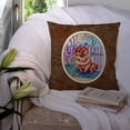 thumbnail image 3 of Carolines Treasures 7210PW1414 Chow Chow Fabric Decorative Pillow  14Hx14W multicolor, 3 of 4
