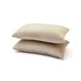 thumbnail image 2 of Cheer Collection Set of 2 Hollow Fiber Filled Lumbar Couch Pillows, 12" x 20" - Taupe, 2 of 4