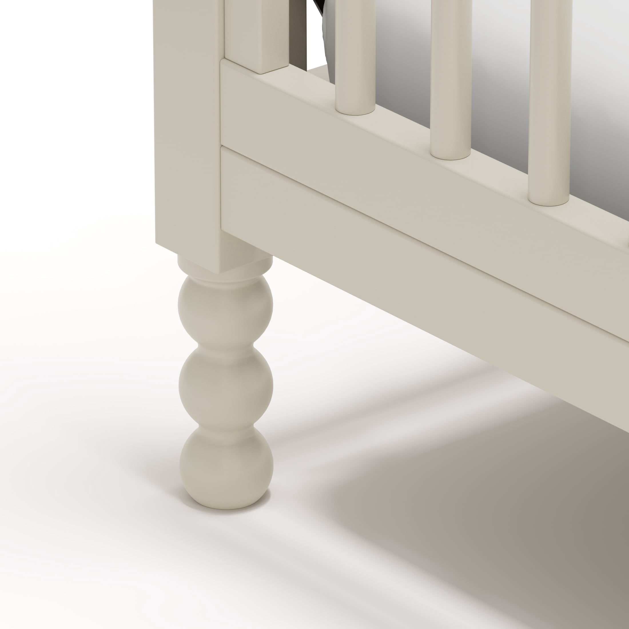 Art of Nursery by Storkcraft Rio 5-in-1 Convertible Baby Crib - Frosted Oat