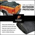 thumbnail image 6 of Xpose Safety Heavy Duty Mesh Tarp – 12’ x 26’ Multipurpose Black Protective Cover with Air Flow - Use for Tie Downs, Shade, Fences, Canopies, Dump Trucks – Tear Resistant, 6 of 9