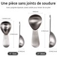 thumbnail image 2 of SHAR Cuillères à Café Durables en Acier Inoxydable 18/8 U-Goût 15ml & 30ml, 2 of 5