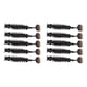 thumbnail image 4 of 10x Señuelos de Pesca Suaves Cebos Artificiales Duraderos Señuelos de Natación de Cola de Paleta para Negro, 4 of 9