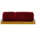 thumbnail image 3 of Luxury Hotel Spa Ultra Soft Bath Towels 100 Turkish Cotton Cranberry Set of 2, 3 of 5