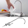 thumbnail image 2 of 1/4 Inch Chrome Drinking Water Filter Faucet Reverse Osmosis Sink Kitchen Tap, 2 of 5