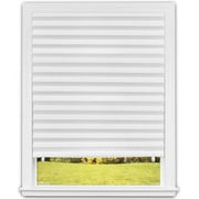 Redi Shade No Tools Original Light Filtering Pleated Paper Shade White, 48 in x 90 in, 2 Pack