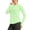 Green, variant on Women Long Sleeve Workout Tops UV Protection Running Athletic Shirt Lightweight Quick Dry Yellow