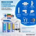 thumbnail image 3 of 6-stage 50 GPD Dual Output, for dental autoclave machine, Reef Aquarium & Drinking Reverse Osmosis Water System RO/DI, 3 of 6