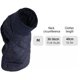thumbnail image 3 of Abrigo cálido para exterior, chaleco cortavientos, mono ajustable de cuerpo largo con bolsillo y orificio para correa, especial para perros salchicha de patas cortas (azul S), 3 of 5