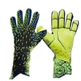 thumbnail image 2 of Guantes de portero de fútbol para niños y adultos, de látex grueso, transpirables y cómodos, para entrenamiento, 2 of 5