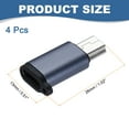 thumbnail image 2 of 4Pcs Mini USB to USB C Adapter, USB C to Mini USB Adapter, USB C to USB Mini Adapter USB C to Mini USB Adapter USB C to Mini USB for Phone Laptop, 2 of 7