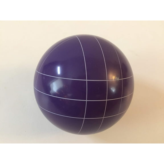 Replacement Bocce Ball - 107mm - Purple with Straight line Pattern