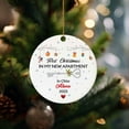 thumbnail image 5 of Customizaholic First Christmas in My New Apartment Ornament, Personalized New Home Gift, Custom Name and Location 2025 Keepsake, 5 of 7