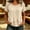 Beige, variant on Short Sleeve Tops for Womens Crewneck Casual Basic Asymmetrical Layered Hem Tops Loose Fit Lightweight Summer Comfy Flowy Tunic Blouses