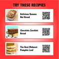 Mainstays Aluminum Mini Loaf Pans, 5 Count Disposable for Easy Cleaning