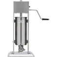 thumbnail image 4 of Manual Churros Maker Machine 5L, Churros & Sausage Filling Machine with 4 Stuffing Nozzles, Vertical Stainless Steel Stuffer for Family and  Use, 4 of 7