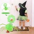 thumbnail image 6 of 7 Inch Desk Goose Outfits, Halloween Spider Web Themed Clothes Set, Decorative Dress Up Supplies For 7in Desktop Goose, Holiday Desk Display Decor (Orange), 6 of 7